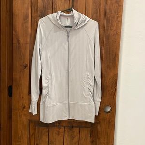 Mondetta light weight zip up hooded jacket